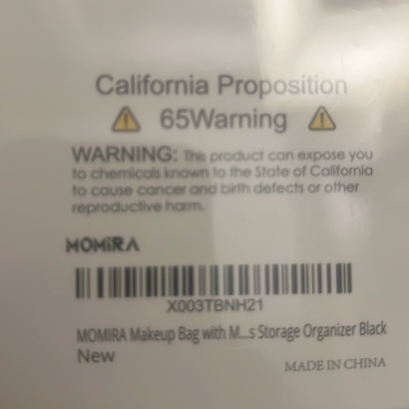 Makeup Bag with Mirror and Light Travel Case Cosmetic Organizer - Picture 6 of 6